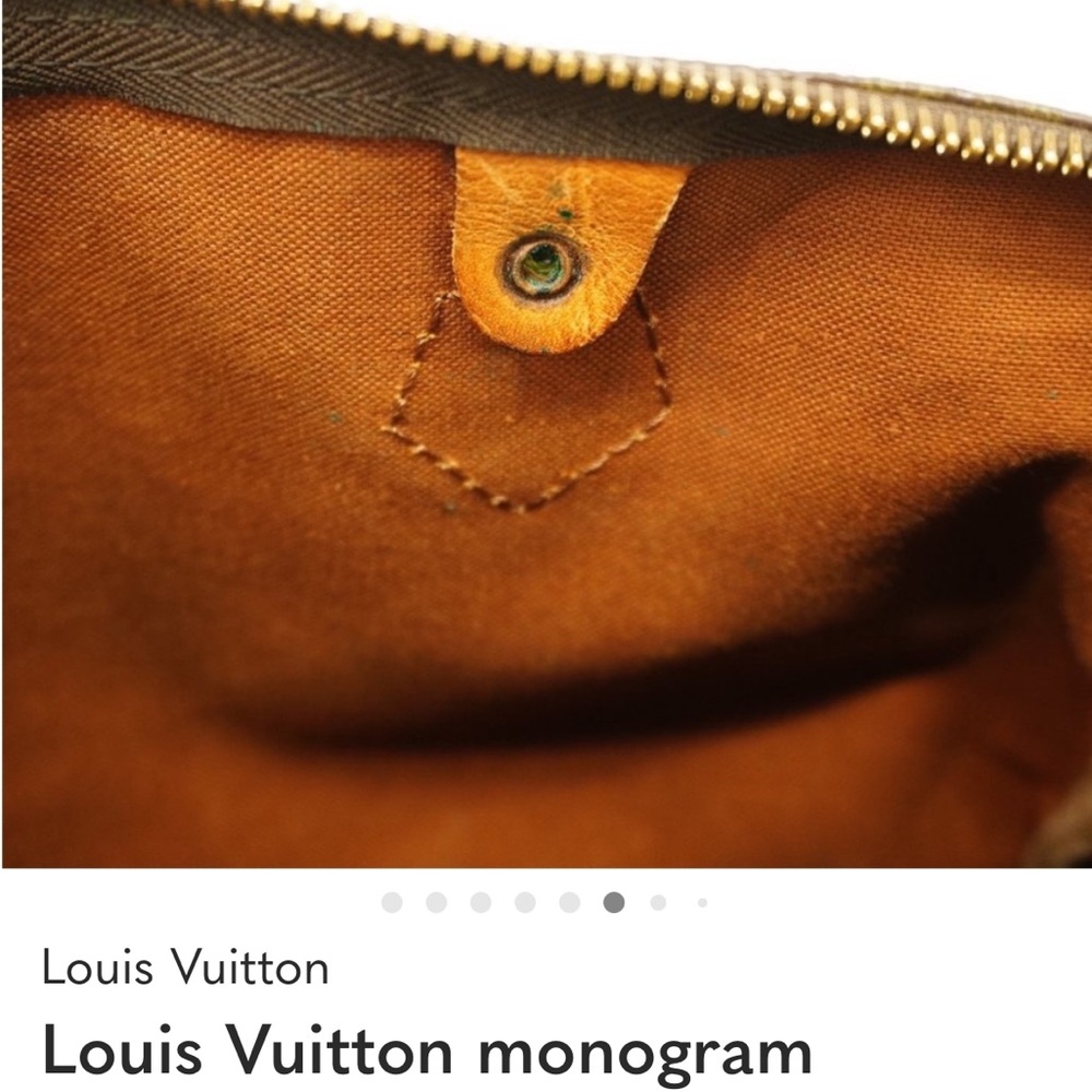 Louis Vuitton Monogram Toiletry Bag - Tan and Brown - Picture 6 of 12